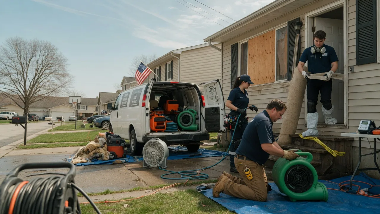 Water Damage Restoration in Brighton, MO near me